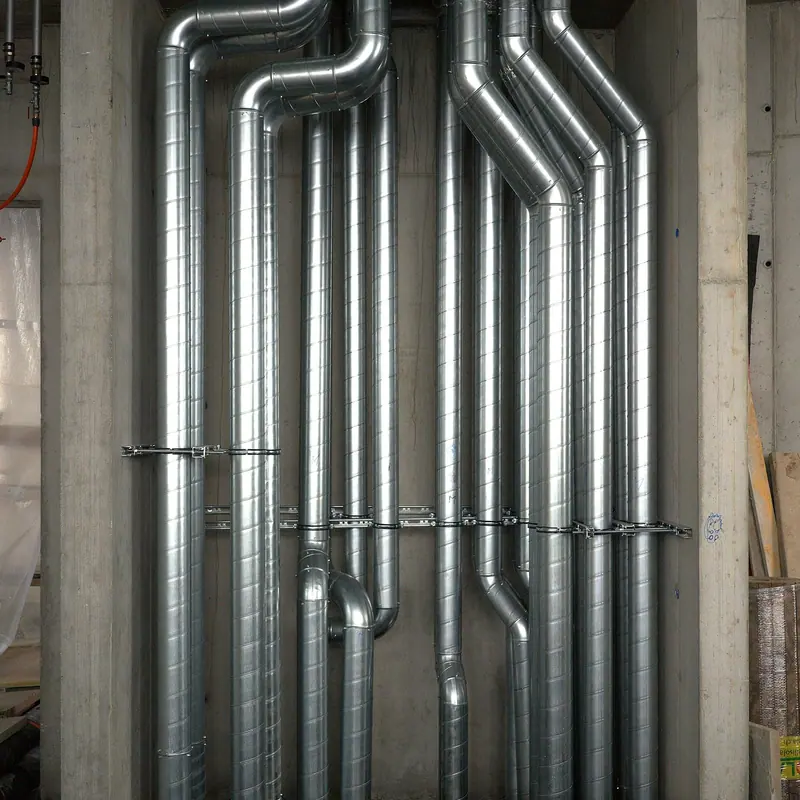 Plumbing and heating work